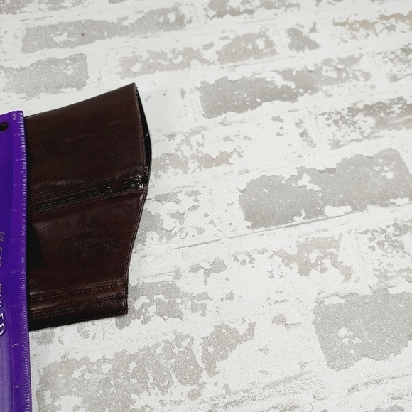 Me Too Arctic Brown Leather Round Toe Buckle Knee High Boots D 627 - Picture 9 of 13